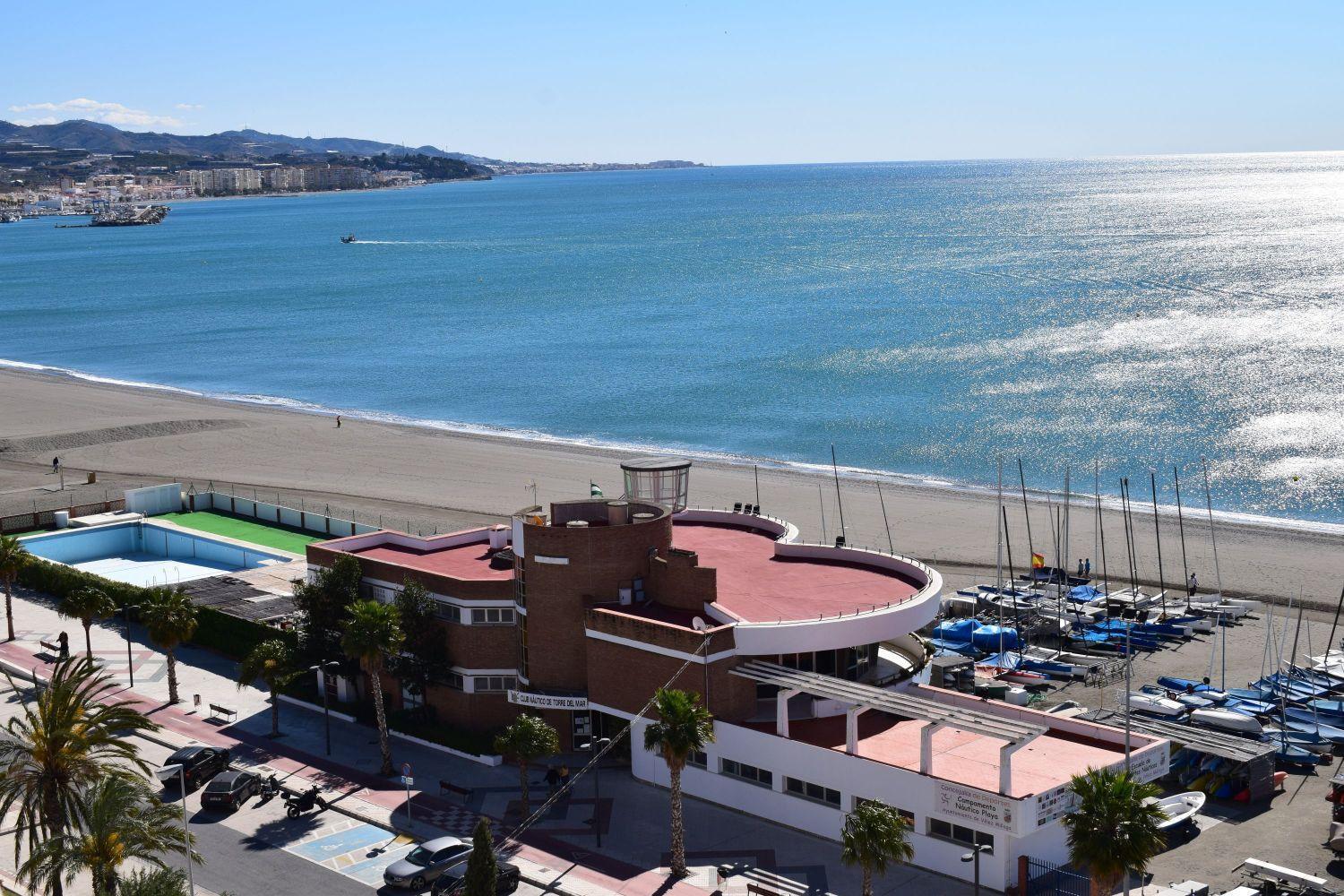 Primera Linea De Playa - Zona Club Nautico Torre Del Mar Exterior foto